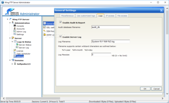Wing FTP Server screenshot 12