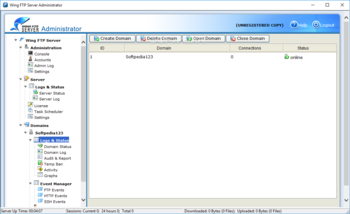 Wing FTP Server screenshot 14