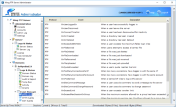 Wing FTP Server screenshot 16