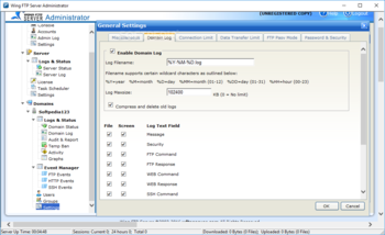Wing FTP Server screenshot 19