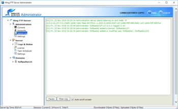 Wing FTP Server screenshot 5