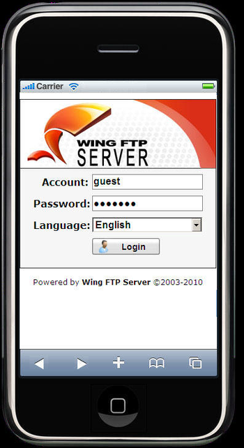 Wing FTP Server screenshot 3