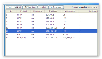 Wing FTP Server screenshot 6