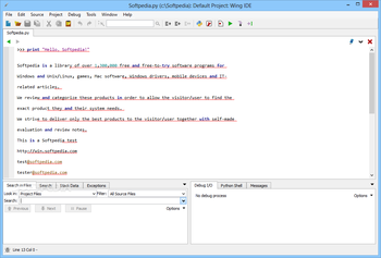 Wing IDE Personal screenshot 2