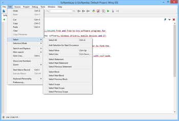 Wing IDE Personal screenshot 4