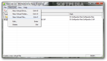 WinHardLink screenshot 2
