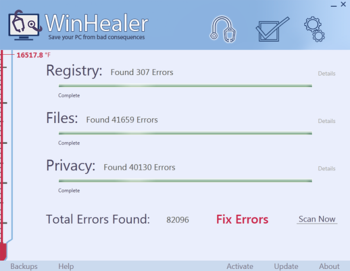 WinHealer screenshot 3