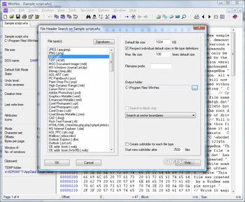 WinHex screenshot 4