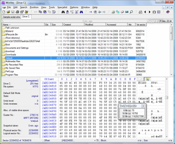 WinHex screenshot 5