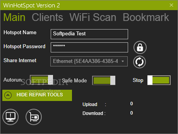 Winhotspot screenshot