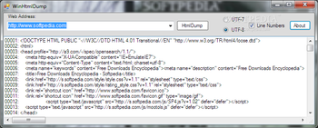 WinHtmlDump screenshot