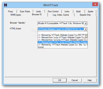 WinHTTrack Website Copier screenshot 14