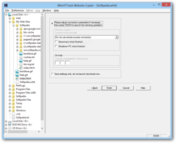WinHTTrack Website Copier screenshot 4