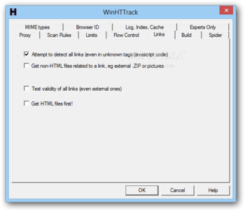 WinHTTrack Website Copier screenshot 9