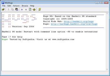 WinHugs screenshot