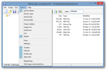 WinImage screenshot 4