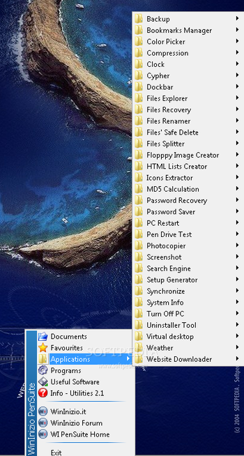 WinInizio PenSuite Utilities screenshot