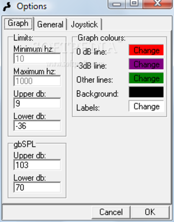 WinISD screenshot 3