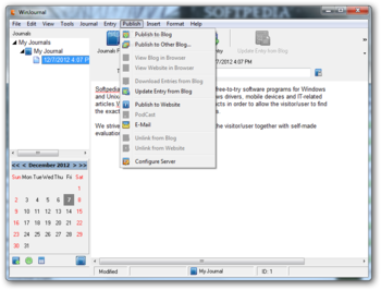 WinJournal screenshot 7