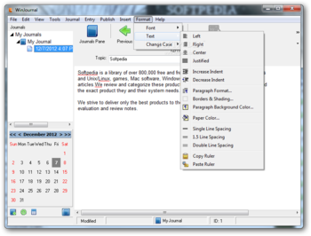 WinJournal screenshot 9