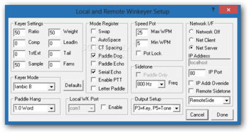 WinKeyer Remote Control screenshot 3