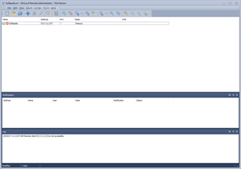 WinLock Remote Administrator screenshot