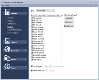 WinLock Remote Administrator screenshot 13