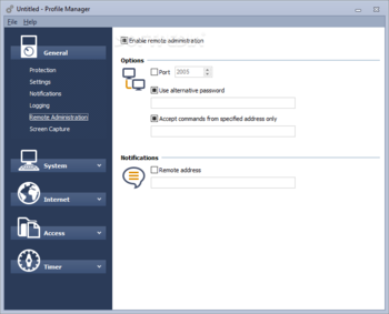 WinLock Remote Administrator screenshot 14