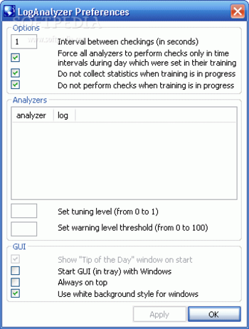 Winloganalyzer screenshot 2