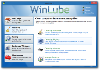 WinLube screenshot 2