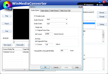 WinMediaConverter screenshot 2