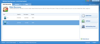 WinMend Data Recovery screenshot