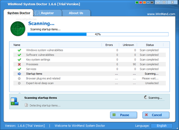 WinMend System Doctor screenshot 2