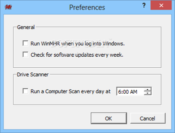 WinMHR screenshot 4