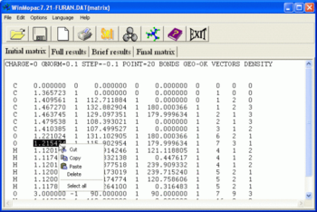 WinMopac screenshot