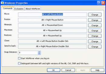 WinMover screenshot