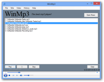 WinMp3 screenshot