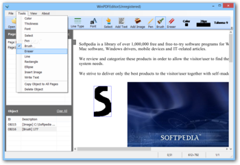 WinPDFEditor screenshot 4