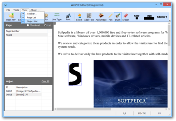 WinPDFEditor screenshot 5