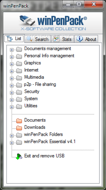 winPenPack Flash Essential screenshot
