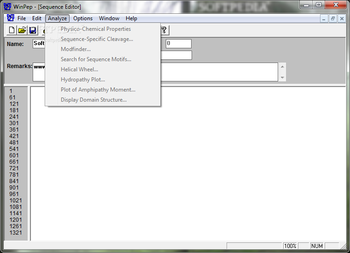 WinPep screenshot 2