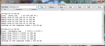 WinPing screenshot