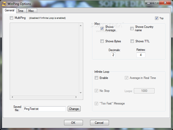 WinPing screenshot 2