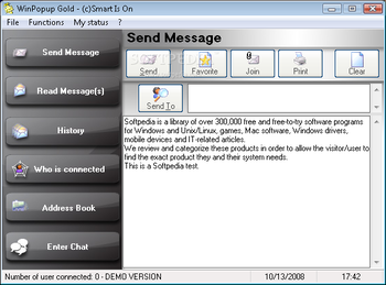WinPopup Gold screenshot
