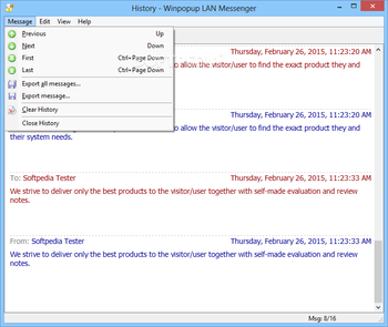 Winpopup LAN Messenger screenshot 10