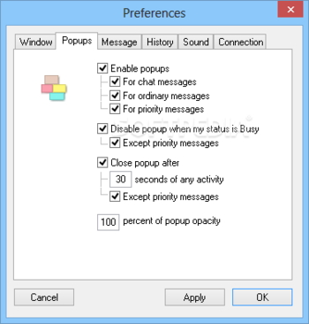 Winpopup LAN Messenger screenshot 16