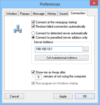 Winpopup LAN Messenger screenshot 20