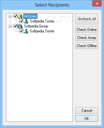 Winpopup LAN Messenger screenshot 8