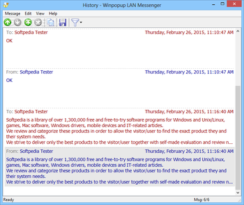 Winpopup LAN Messenger screenshot 9