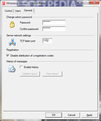 Winpopup Server screenshot 3